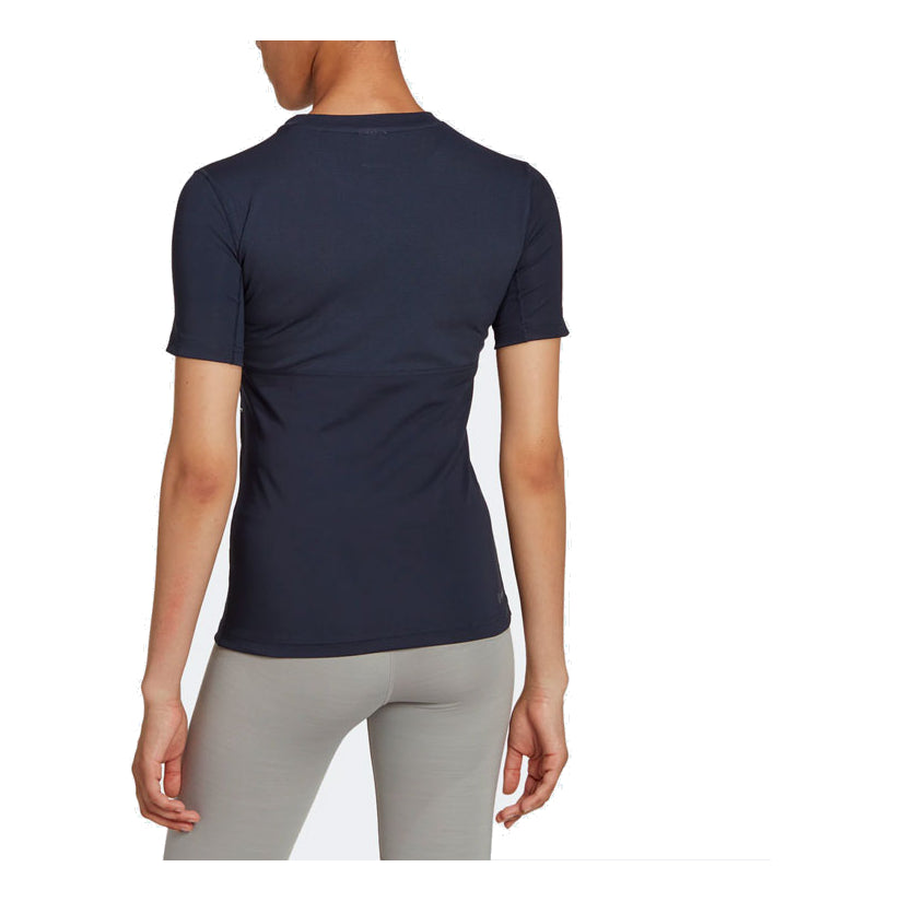 (WMNS) adidas Techfit Training T-Shirt Asia Sizing 'Black HN9077