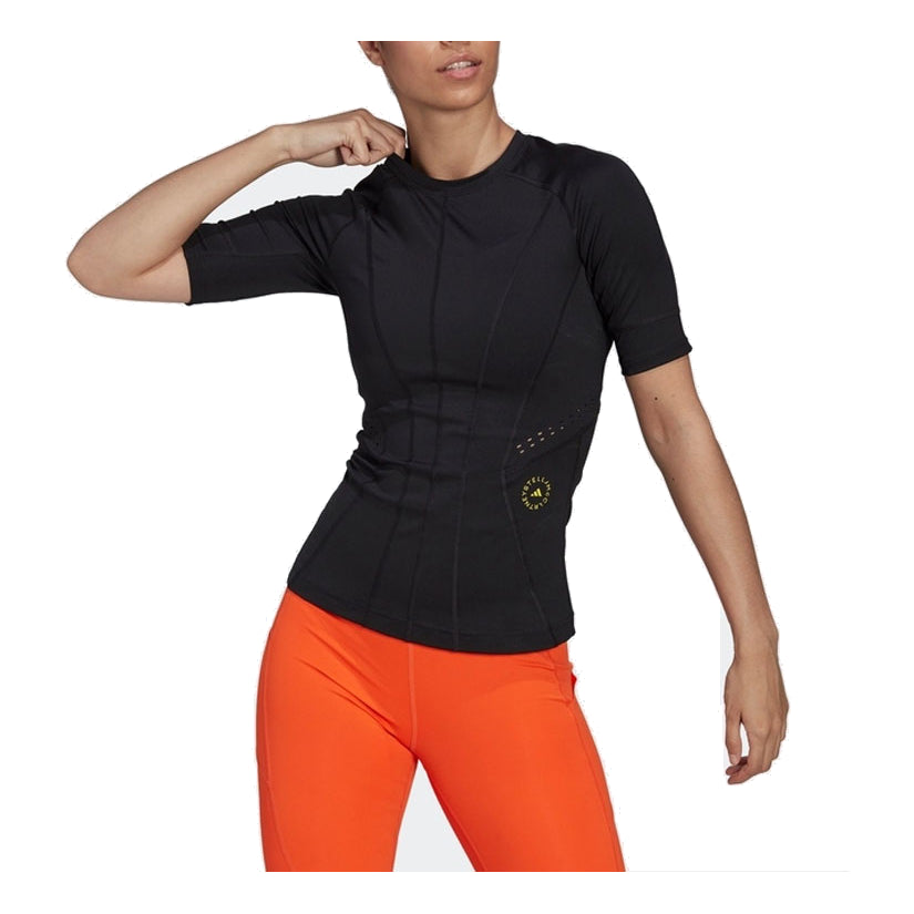 (WMNS) adidas by Stella McCartney Truepurpose Training T-Shirt Asia Sizing 'Black' HG6871