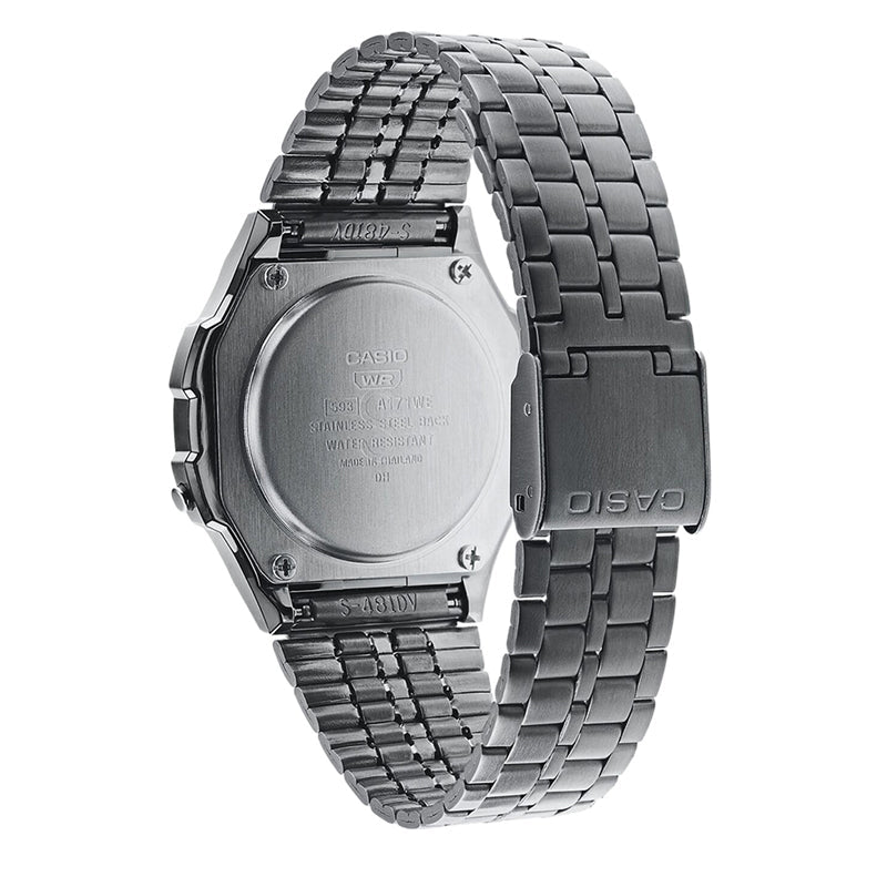 Casio Youth Vintage  Analog-Digital Watch 'Silver' A171WEGG-1AEF