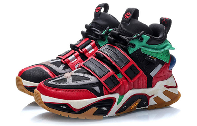 Li-Ning Silvery Hi x New York Fashion Week 'Black Red Green' AGBP083-4