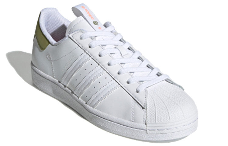 adidas originals Superstar 'White Green' FW2857