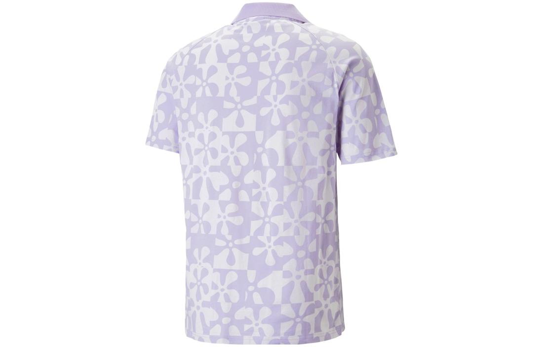 PUMA x Spongebob Printed Polo Shirt 'Purple' 620688-25