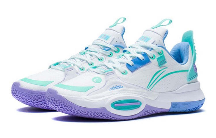 (GS) Li-Ning Wade All City 10 V1 'White Purple Green' YKBS024-3