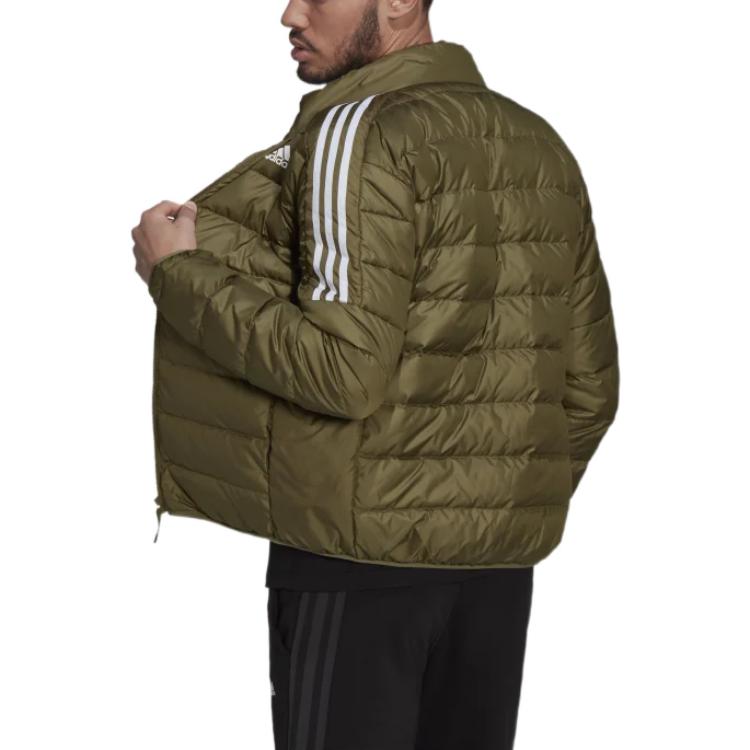 adidas Essentials Down Jacket 'Focus Olive' GT9168