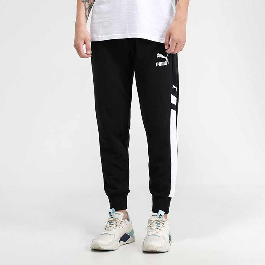 PUMA Casual Sweatpants 'Black White' 530685-01
