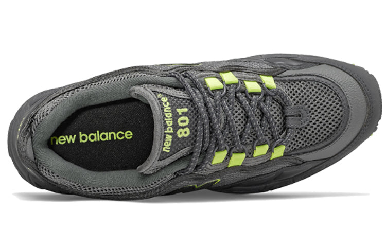 New Balance 801 'Grey Yellow Black' ML801NCZ