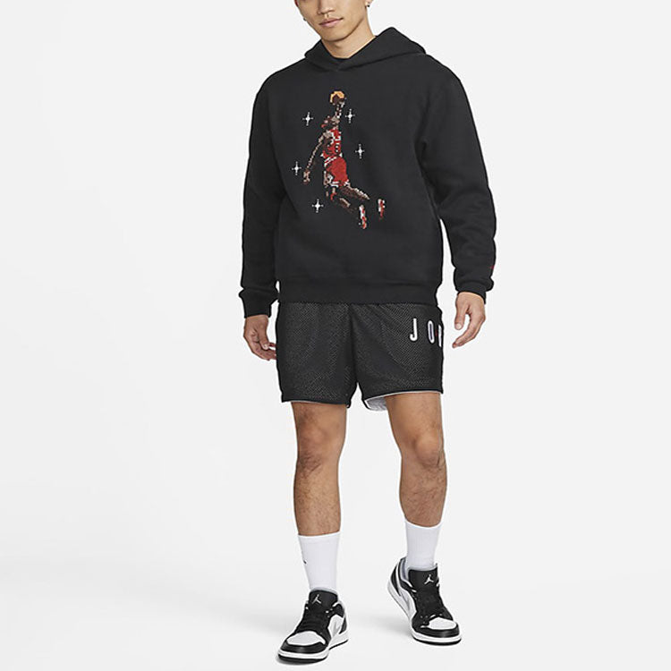 Air Jordan Flying Man Basketball Fleece Hoodie 'Black' DC9714-010