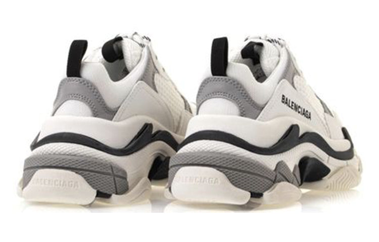 (WMNS) Balenciaga Triple S 'White Grey' 524039W09OM9115
