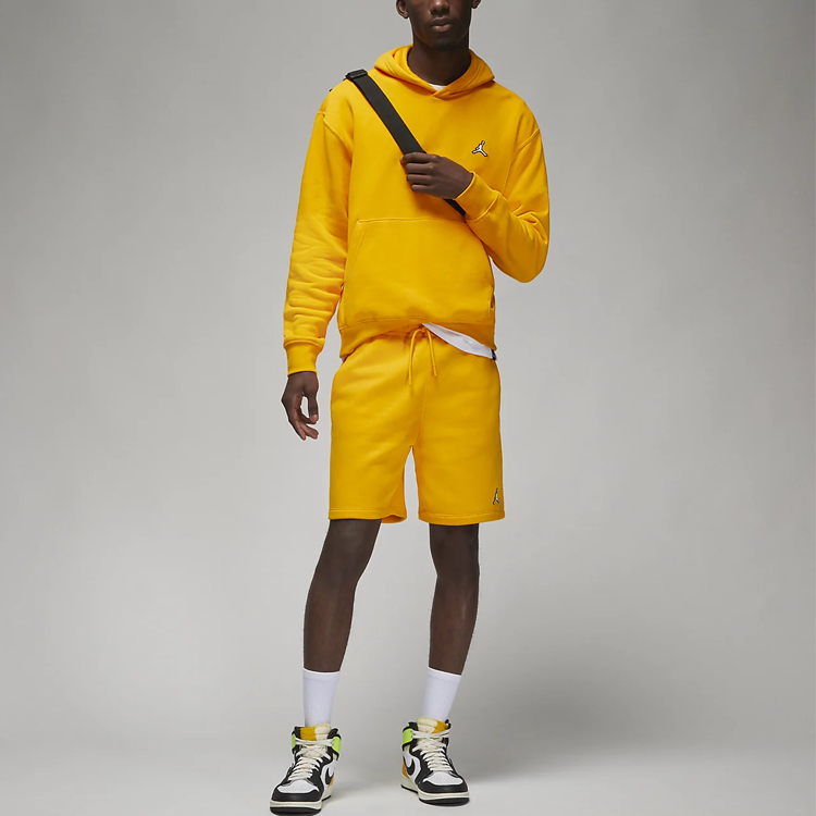 Air Jordan Logo Hoodie 'Yellow' DQ7466-705