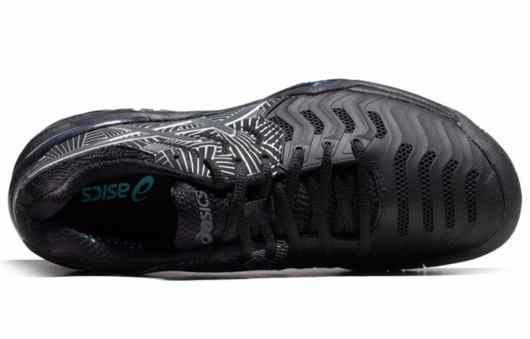 (WMNS) ASICS Gel Resolution 7 LE 'Black Silver' 1042A092-001