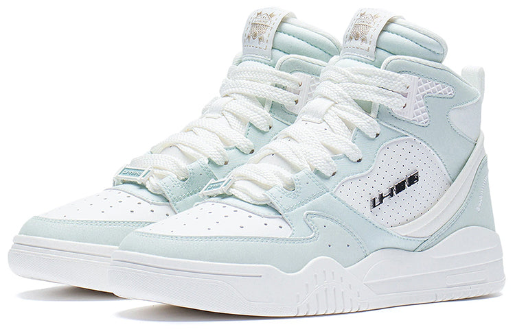 (WMNS) Li-Ning Moon White High 'White Baby Blue' AGCS250-1