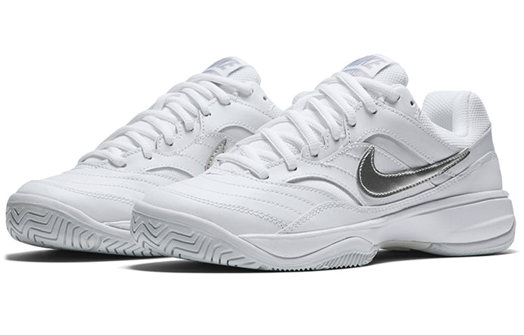 (WMNS) Nike Court Lite 'White Silver' 845048-100