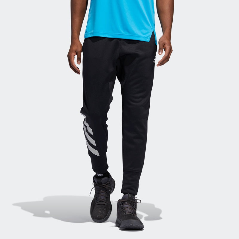 adidas Act Side Stripe Printing Sports Long Pants Black DW7326