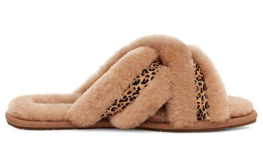 (WMNS) UGG Cross Slides 'Chestnut' 1151832-CHE