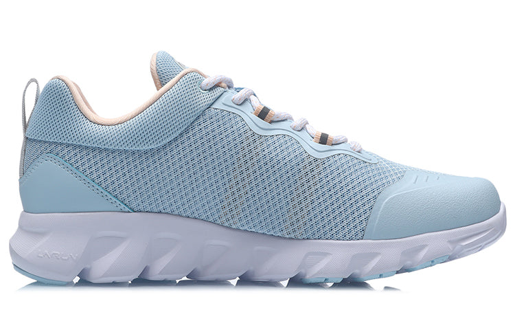 (WMNS) Li-Ning Running Shoes 'Light Blue White' ARHR136-3