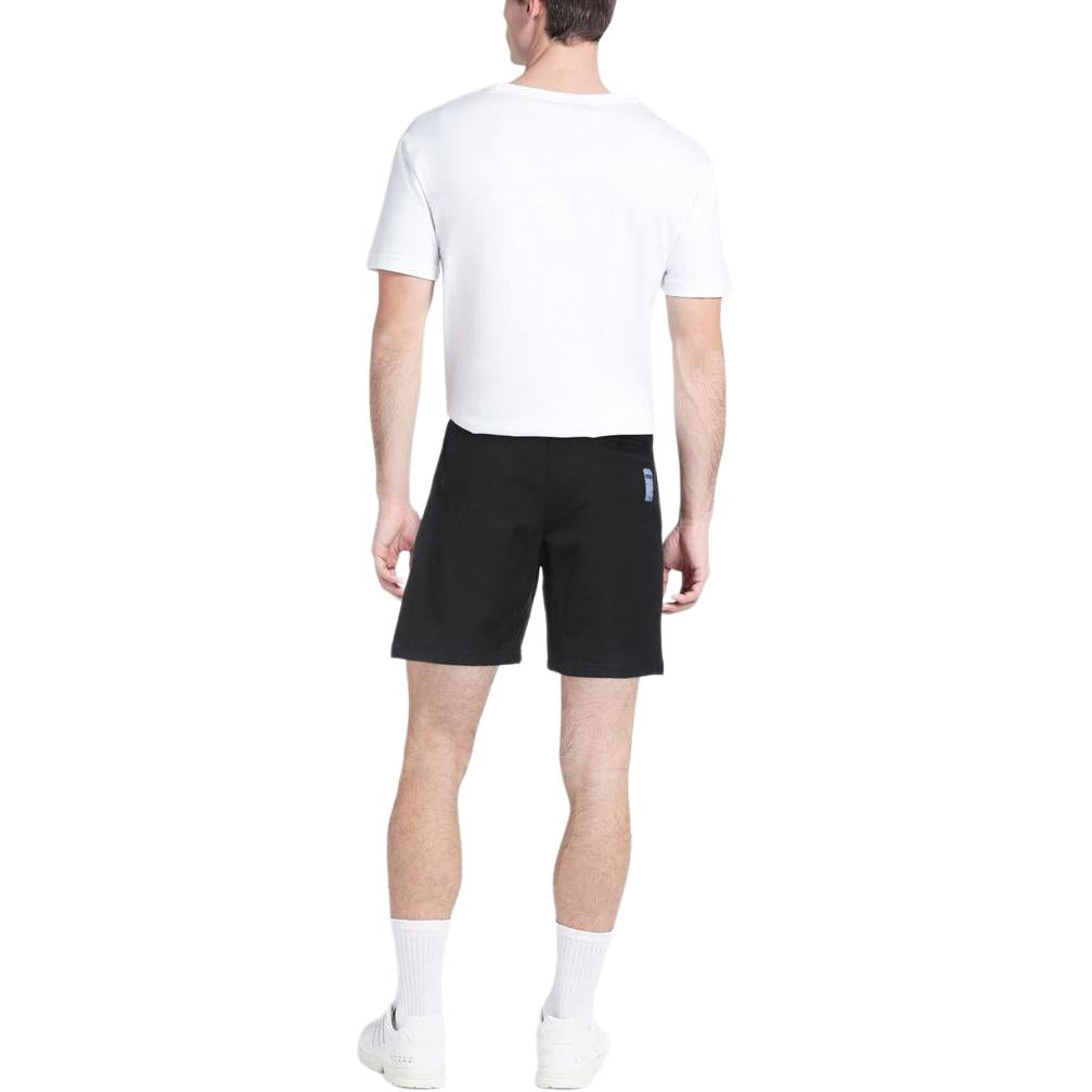Alexander McQueen Unite Logo Shorts 'Black' 647263-RTT19-1000