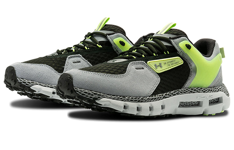 Under Armour Unisex Hovr Summit Running Shoes Grey/Green 3022579-104