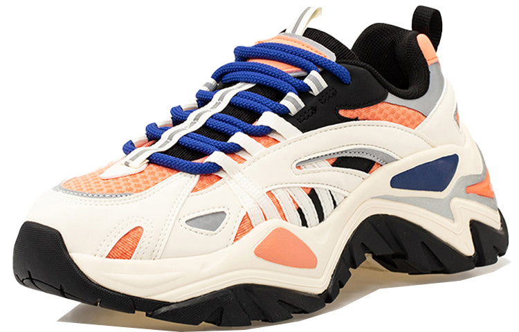 (WMNS) Fila Flatform Chunky Shoes White/Orange T12W034105FPG