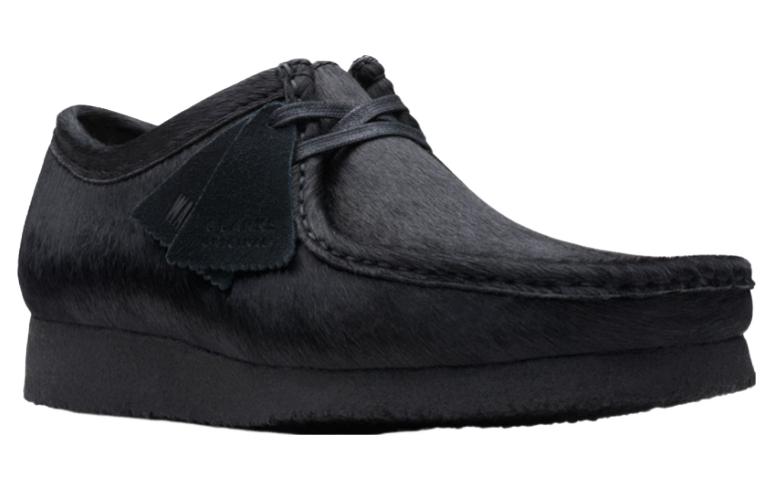 Clarks Wallabee Hair On 'Black' 26174031