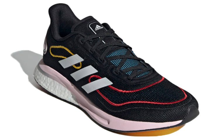 (WMNS) adidas Supernova 'Black Vivid Red' FZ0831