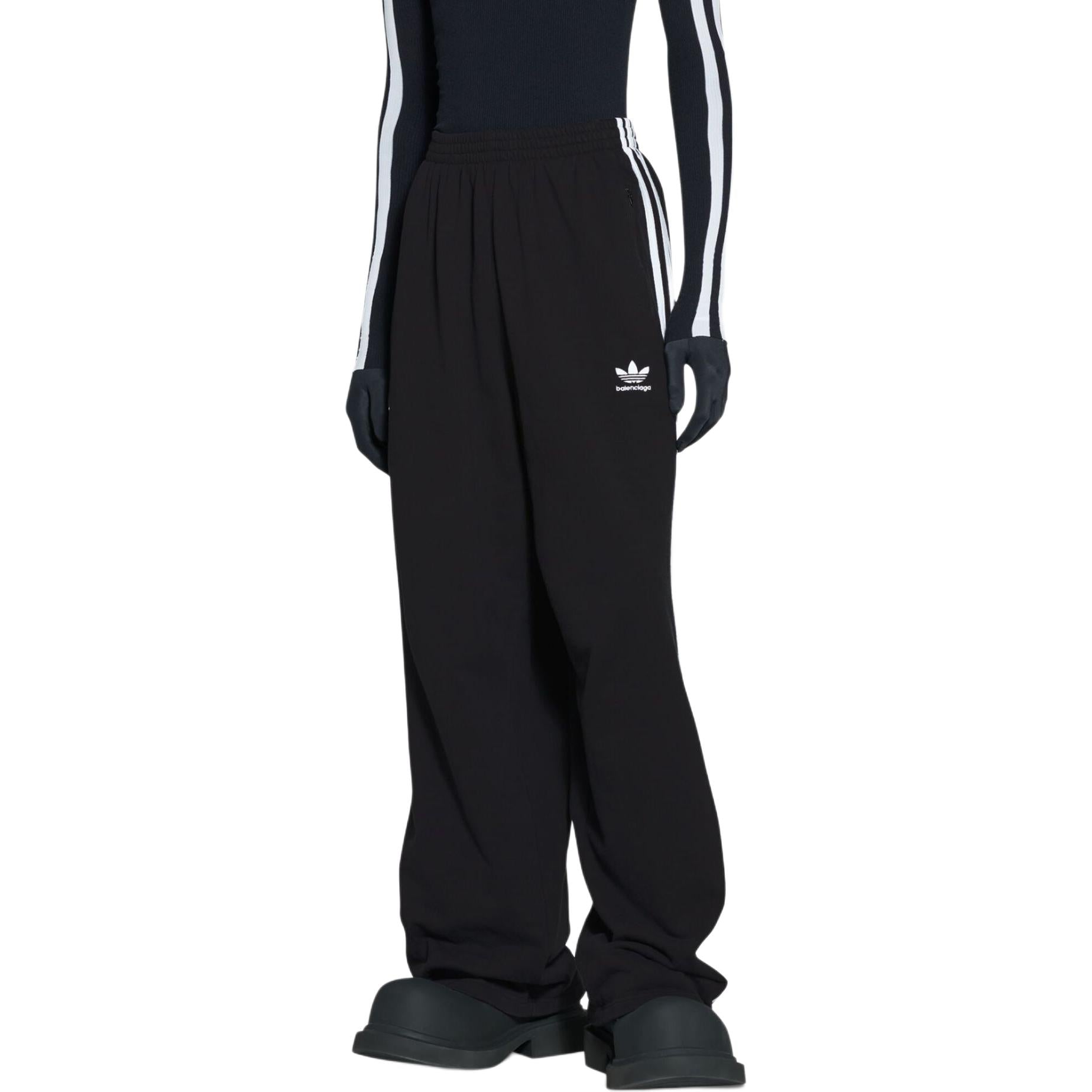 Balenciaga x adidas Baggy Sweatpants 'Black' 723824TNVN28482