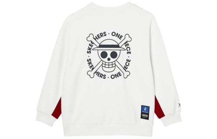 (GS) Skechers x ONE PIECE Crew Sweatshirt 'Multi-Color' L321B064