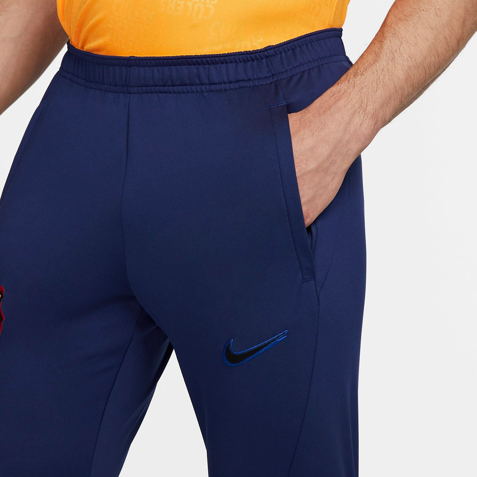Nike FC Barcelona Strike Dri-Fit Soccer Pants 'Navy' DH7684-492
