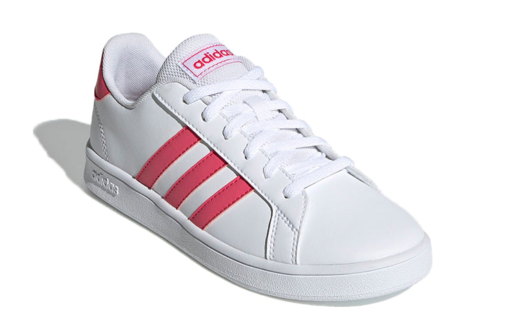 (PS) adidas neo Grand Court K 'White Pink' EF0100