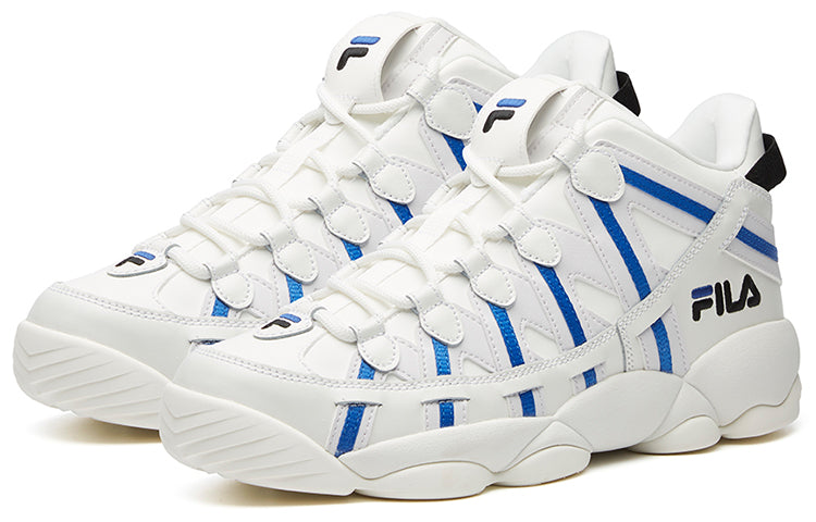 (WMNS) FILA Spaghetti Mid White/Blue F12W041243FBN