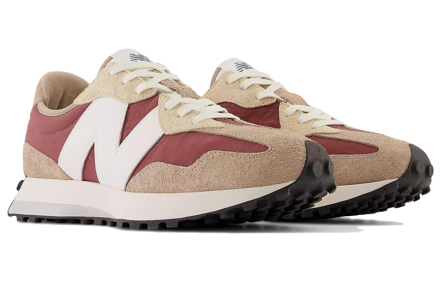 New Balance 327 'Driftwood Washed Burgundy' MS327CP