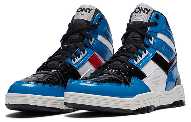 PONY M100 High Blue/White 01M1M101RB