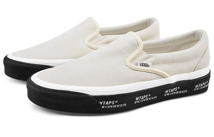 Vans WTAPS x Og Classic Slip-On Lx 'Grey Black' VN0A45JK20F