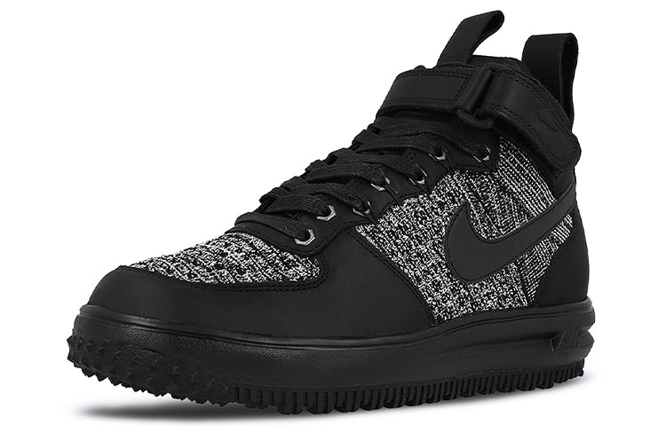 (WMNS) Nike Lunar Force 1 Flyknit Workboot 'Oreo' 860558-001