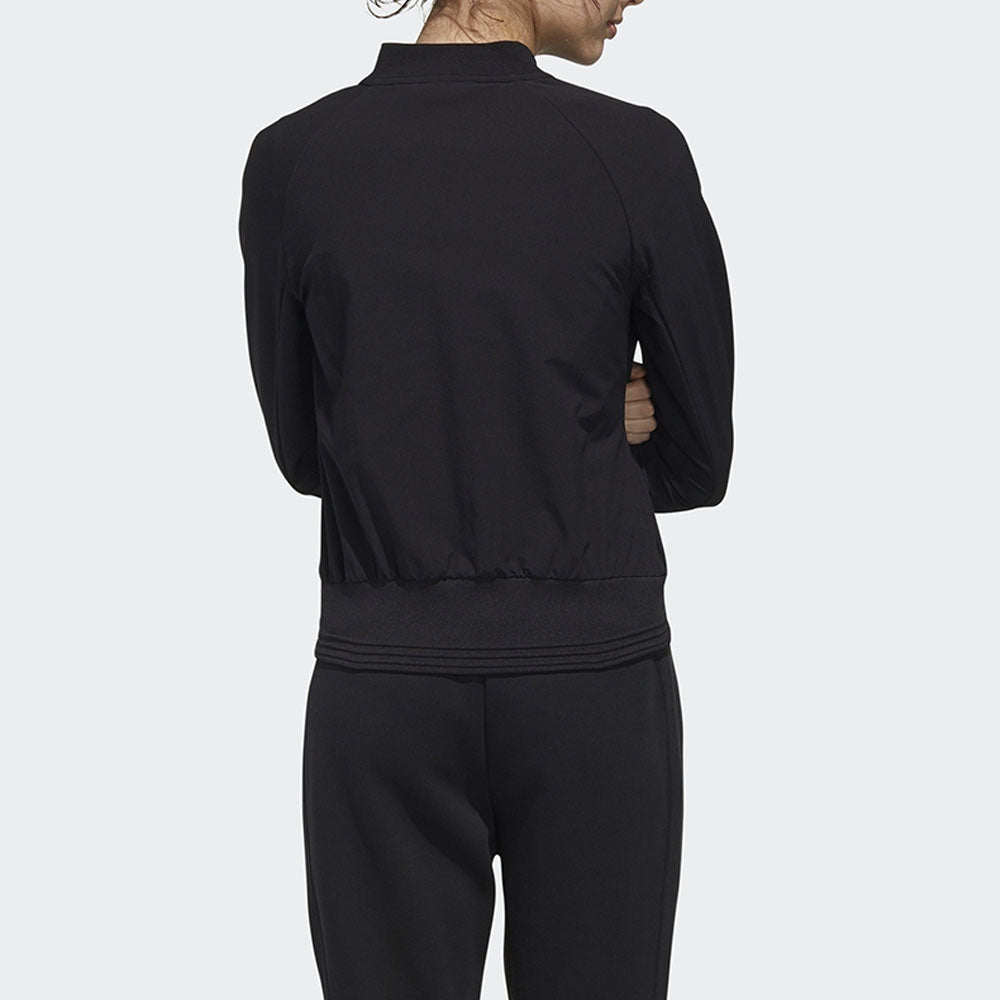 (WMNS) adidas Woven aviator Jacket Black FM9319