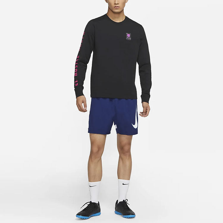 Nike FC Barcelona Long Sleeves Crewneck 'Black' DC0963-010