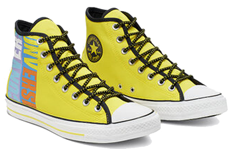 Converse Chuck Taylor All Star Get Tubed High Top 'Yellow Black' 164092F