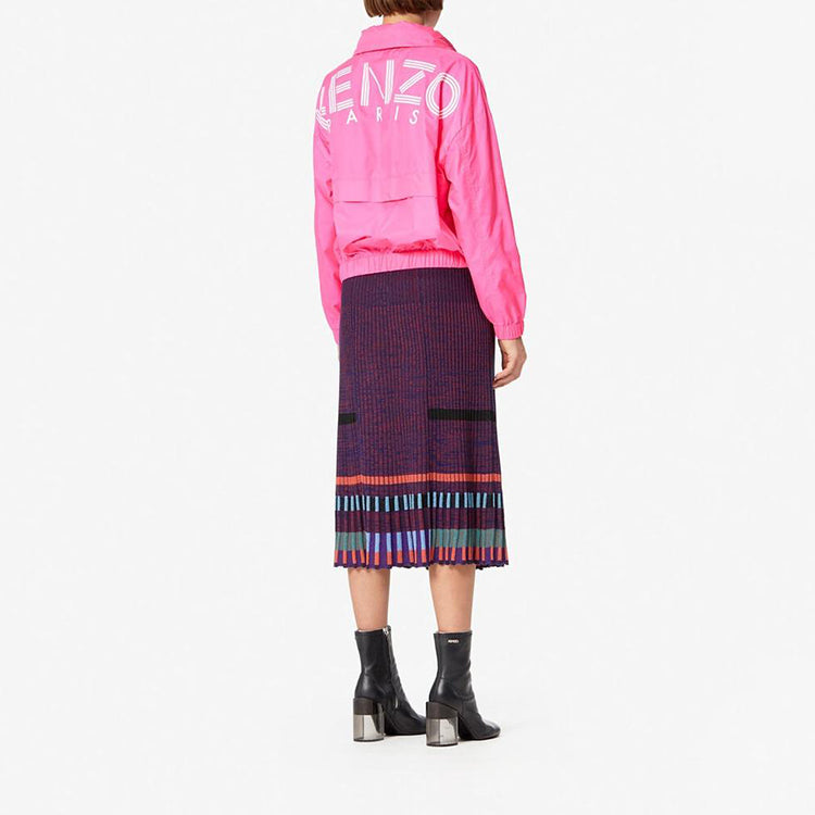KENZO SS21 Logo Printing Jacket Pink F962BL080560-26