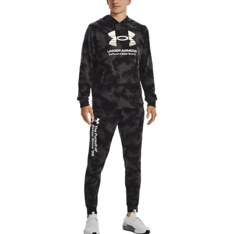 Under Armour Rival Terry Hoodie 'Grey White' 1377185-001