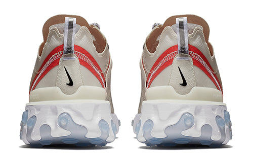 Nike React Element 87s 'Grey Red' AQ1090