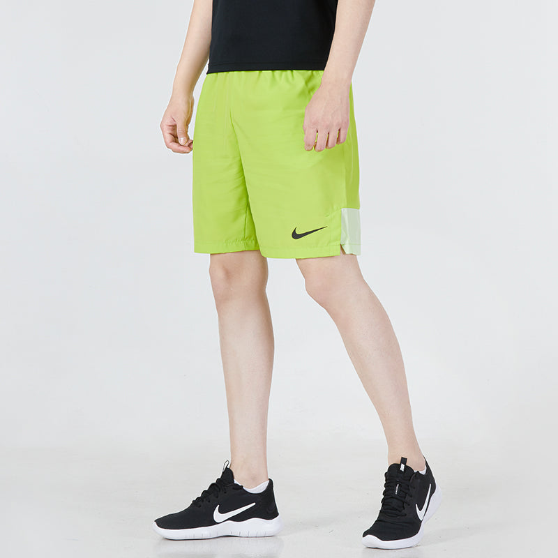 Nike Dri-FIT Solid Color Quick Dry Breathable Woven Training Sports Shorts Green DM6618-321