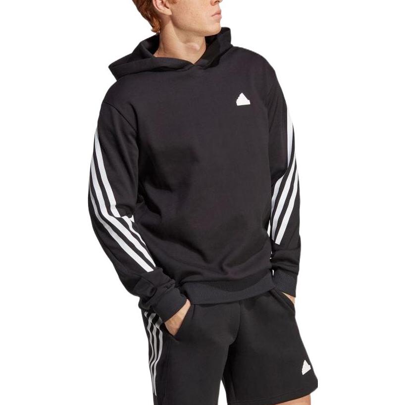 adidas Future Icons 3-Stripes Hoodie 'Black' IC6710
