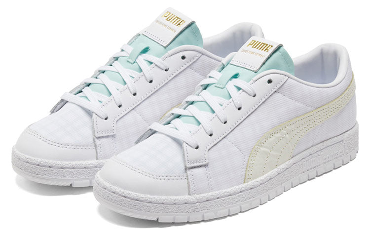 PUMA Ralph Sampson 70 Lo Layer Leisure Sneakers White/Yellow 383540-01