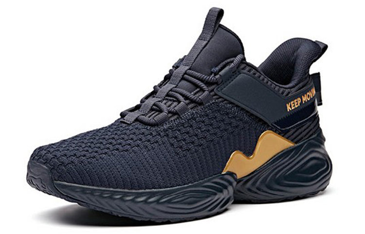 ANTA Keep Moving 'Midnight Navy Gold' 91915530-4