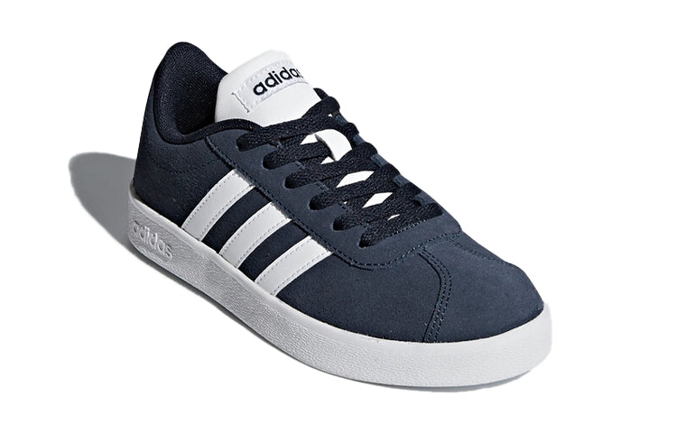 (GS) adidas VL Court 2.0 K 'Blue White' DB1828