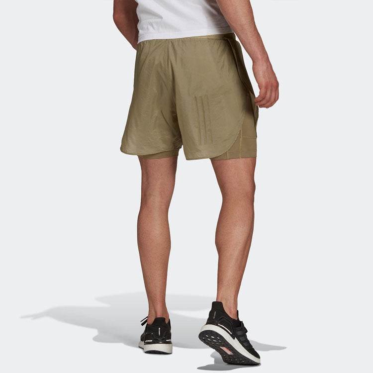 adidas Rfto Short M Solid Color Sports Shorts Green H61701