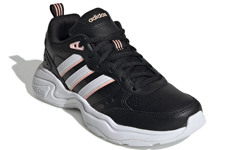 (WMNS) adidas neo Strutter 'Black White Pink' FV0427