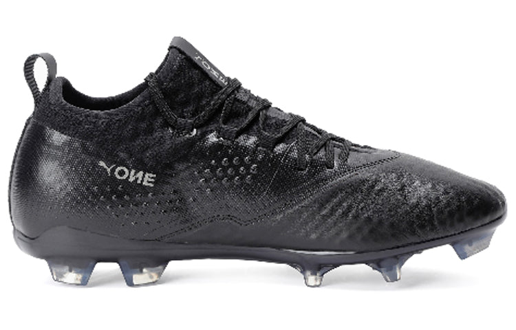 PUMA One2 Leather FG Firm Ground 'Black' 104740-02