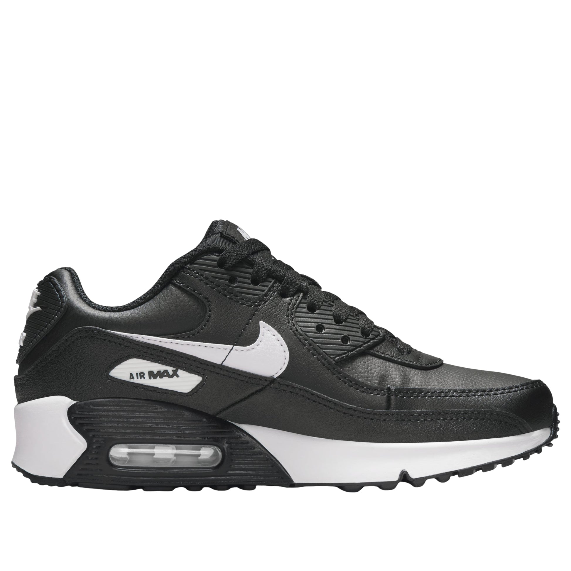 (GS) Nike Air Max 90 LTR 'Black White' CD6864-029