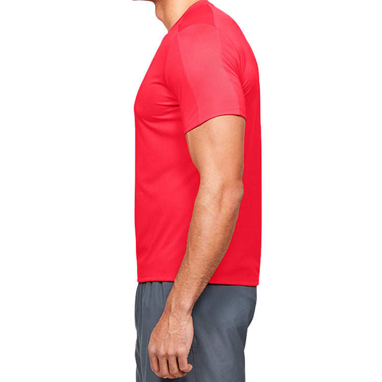Men's Under Armour Speed Stride Running Sports Short Sleeve Red 1326564-628