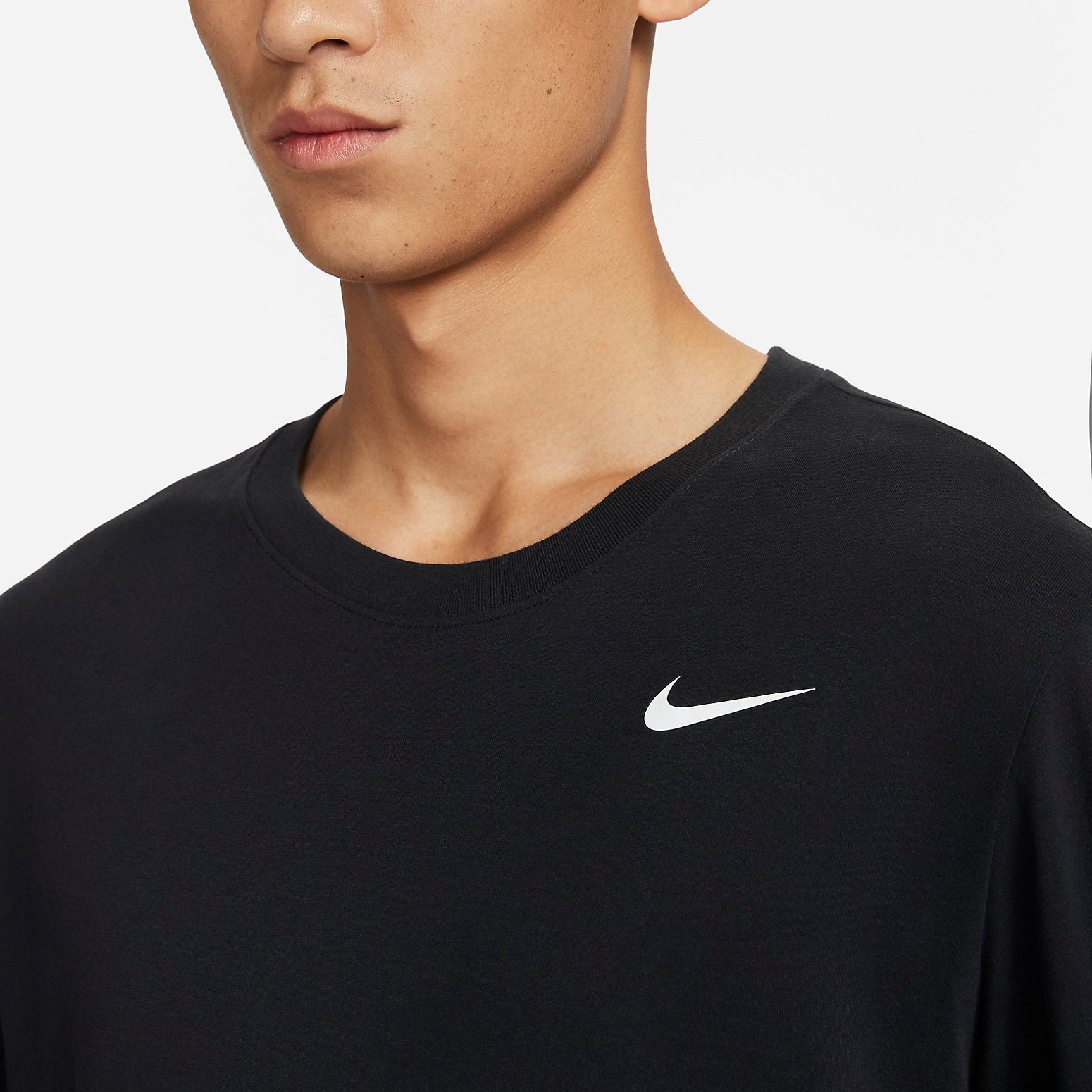 Nike Dri-FIT UV Long Sleeve Miler Running T-Shirt 'Black' BV7970-010